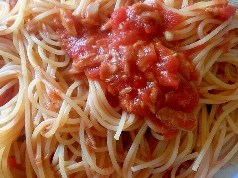 子供が喜ぶ トマトとツナのパスタ レシピ 作り方 By アルバンドロー 楽天レシピ